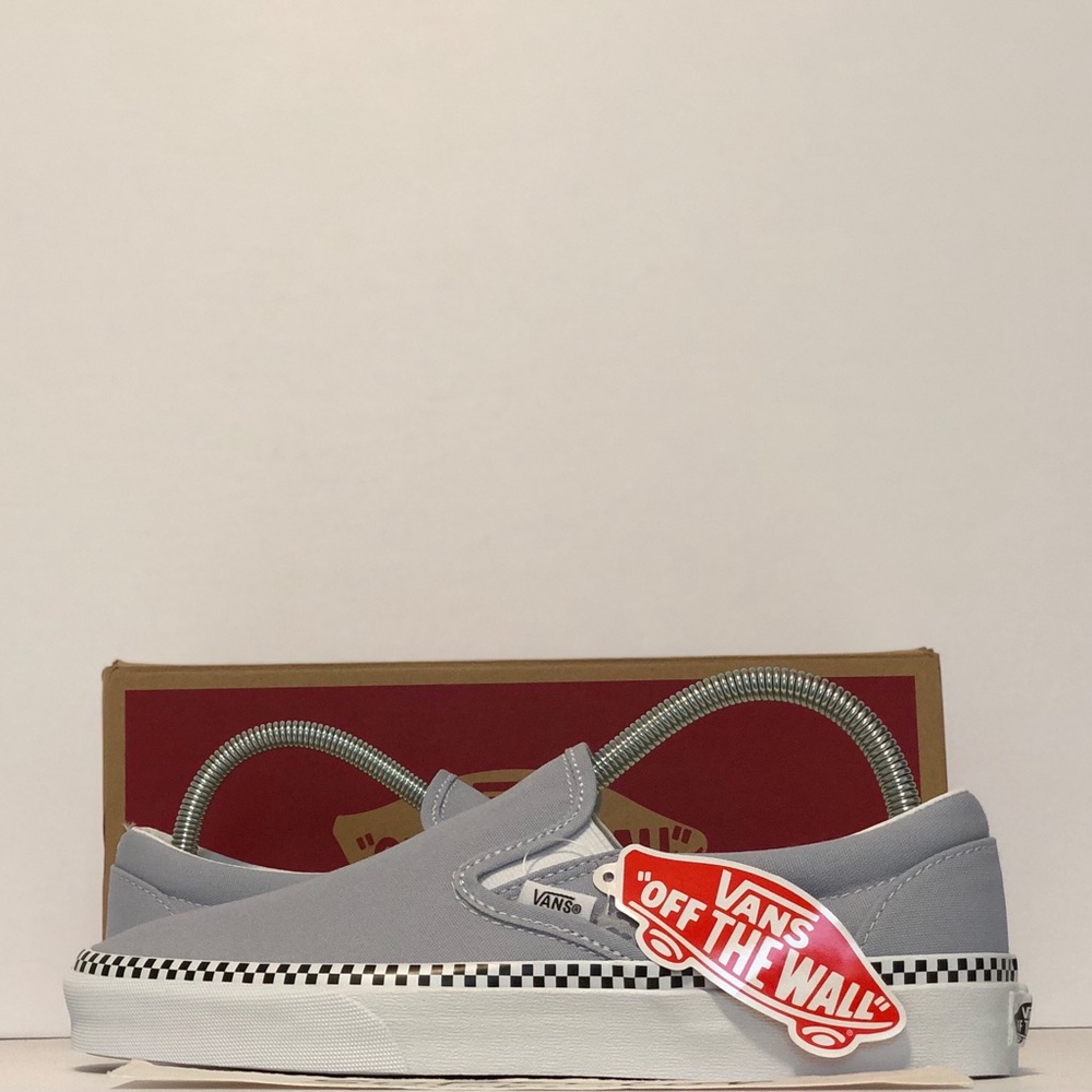 Vans Classic Slip-On (Checkerboard) “Foxing Gray”